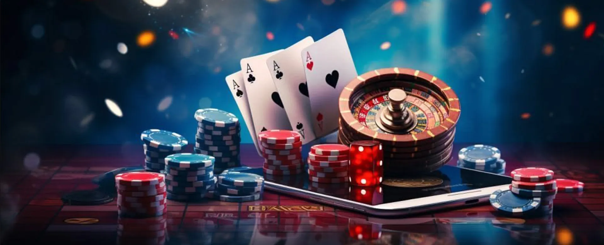 Phsky Online Casino thrilling games background